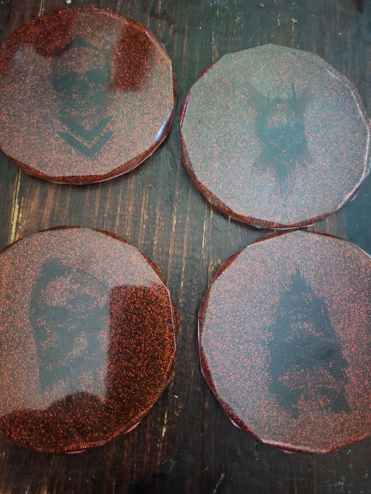 Skull coasters